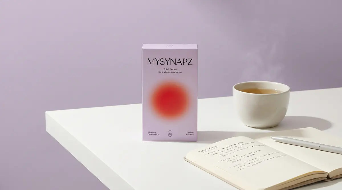 Concentration et focus cognitif MySynapz Total Focus