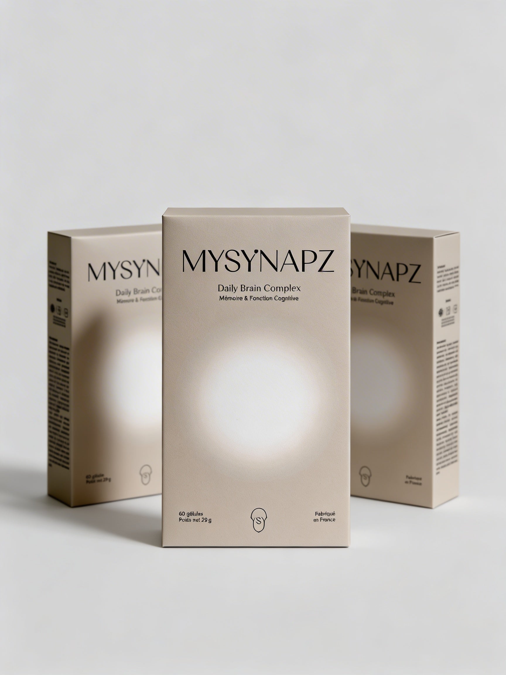 Daily Brain Complex complément cerveau quotidien My Synapz